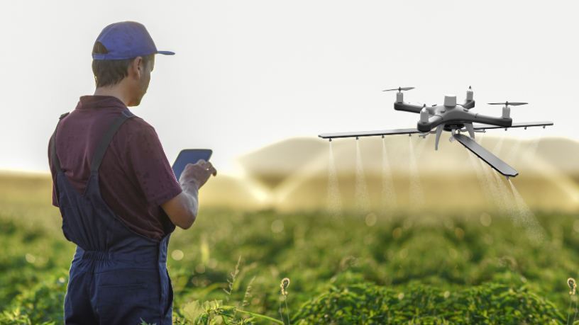  A revolução dos drones na agricultura: aplicações e benefícios 