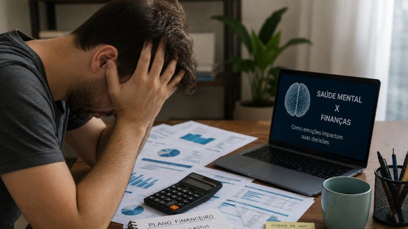 Relação entre Saúde Mental e Finanças e o Impacto do Equilíbrio Emocional no Sucesso Profissional